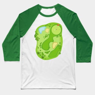 Golf Design Baseball T-Shirt